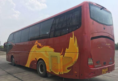 El autobús turístico usado de la mano de Yutong segundo 2011 años 51 asienta la velocidad máxima modelo 6117 100km/H