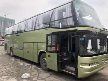 2014 años Beifang utilizaron la puerta media del motor del WP de los asientos del modelo 57 del autobús 6128 del coche con el saco hinchable/el retrete