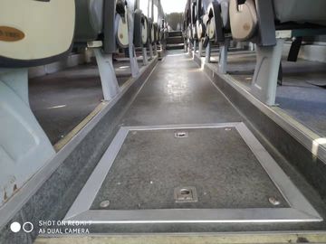 El compartimiento grande 50 Yutong usado los asientos transporta longitud del autobús de la puerta doble 12000m m