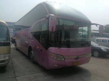 El autobús turístico 53 de la mano del negocio/del viaje segundo de ZK6122H asienta LHD 2012 años con el refrigerador