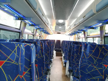 el autobús 59 del motor diesel de la longitud del 13m asienta la dirección de poder de la capacidad del combustible 450l
