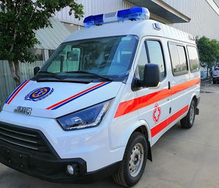 Solo coche de la ambulancia de los vehículos 4x2 de la aparición del árbol con el diseño ergonómico (tipo del transporte)