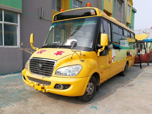 el motor diesel 95kw 2017 escuela usada del autobús de Yutong del año 36 asientos utilizó estándar del euro III del autobús