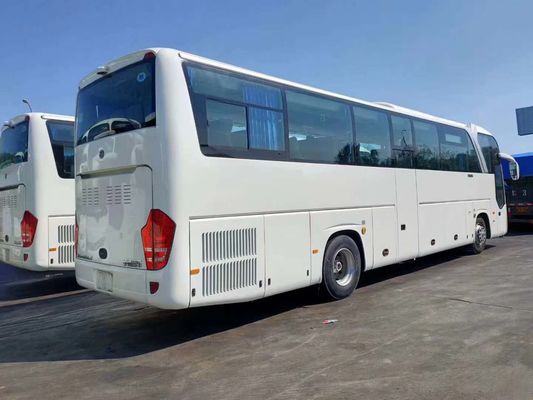 2016 la mano de Yutong segundo de los asientos del año 50 transporta al coche Bus para el euro de acero III del motor de Yuchai del chasis de las ventas