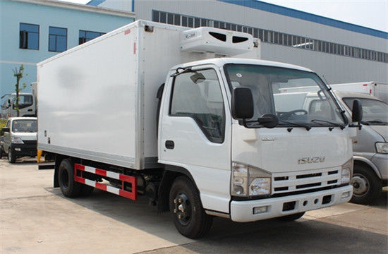 2 la puerta 100P 72kw 98km/H diesel refrigeró Multi-marca médica del Multi-modelo de los materiales del camión