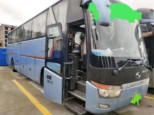 Puertas dobles usadas 233kw de la CA de Bus With del coche de los asientos del motor diesel 53 de Kinglong RHD