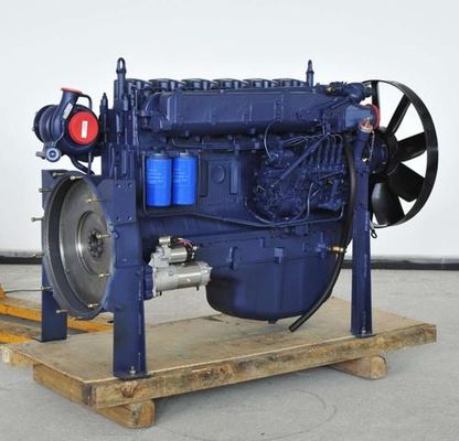 Wp10.380E32 6 motor diesel del movimiento 380HP de los cilindros 4