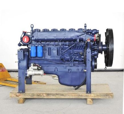 Wp10.380E32 6 motor diesel del movimiento 380HP de los cilindros 4