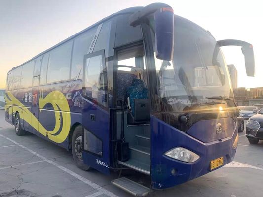 53 asientos LCK6125 Zhongtong utilizaron el coche Bus Passenger Buses del euro III de Bus For Passenger del coche