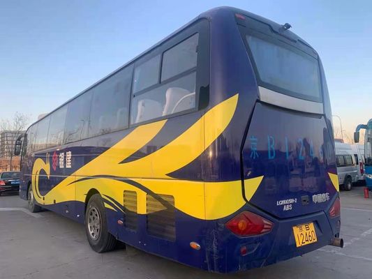 53 asientos LCK6125 Zhongtong utilizaron el coche Bus Passenger Buses del euro III de Bus For Passenger del coche
