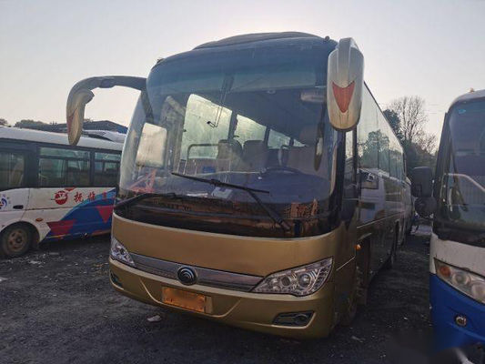 los asientos Yutong ZK6878 de la longitud 37 de los 8.7m utilizaron puerta LHD del autobús del pasajero la sola