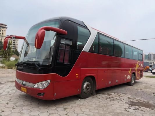 120km/H autobuses usados ZK6122 diesel de Yutong de los asientos del combustible 50