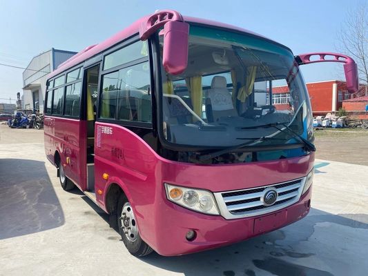 Yutong usado transporta el chasis de acero usado los asientos modelo Front Engine Left Steering del euro IV del autobús del pasajero ZK6660 24