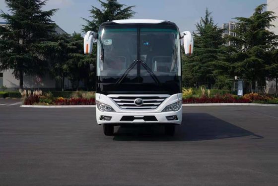 El autobús a estrenar ZK6126 de Yutong dobla a Axle With 58 asienta el color blanco en motor posterior de la promoción