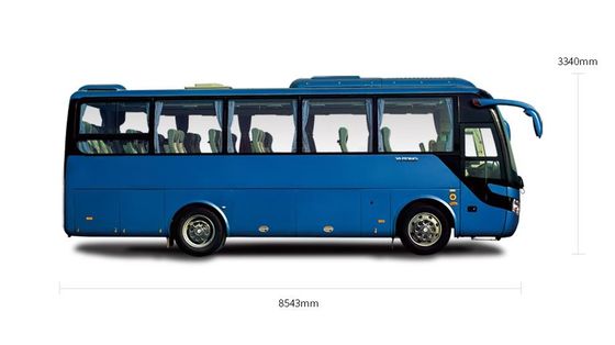 6 asientos posteriores ZK6858 del motor 35 del autobús a estrenar del yutong del neumático con precio del disoucnt en la promoción