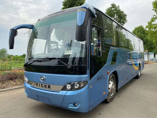 La nueva llegada actual utilizó KLQ6115 un coche más alto Bus 51 asientos que la mitad usada Yuchai del autobús del motor diesel corre bueno