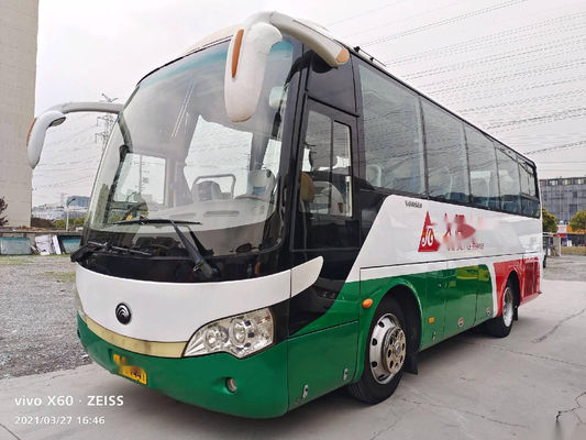 Yutong usado transporta ZK6808 35 asienta kilómetro bajo del autobús del pasajero del motor 147kw de Yuchai