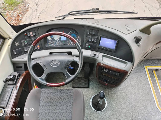 Yutong usado transporta ZK6808 35 asienta kilómetro bajo del autobús del pasajero del motor 147kw de Yuchai