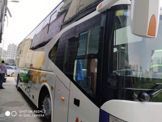 53 coche usado autobús usado asientos Bus de Yutong ZK6117 motor diesel de 2012 años NINGÚN accidente