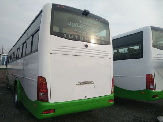 Autobús usado del pasajero de la puerta del chasis de acero del autobús ZK6112d Front Engine LHD/RHD de Yutong solo para Afica 53 asientos