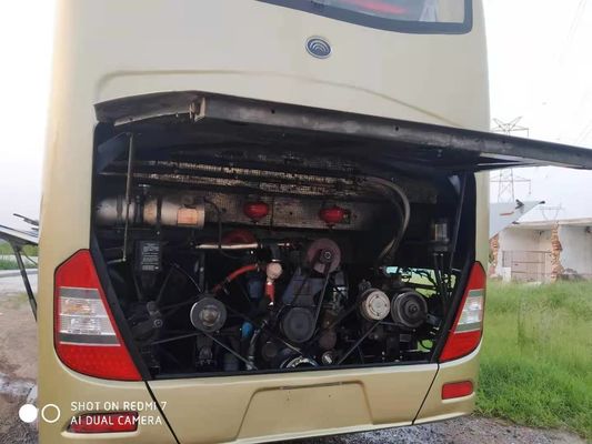 55 coche usado autobús usado asientos Bus de Yutong ZK6127 motor diesel de 2012 años en buenas condiciones