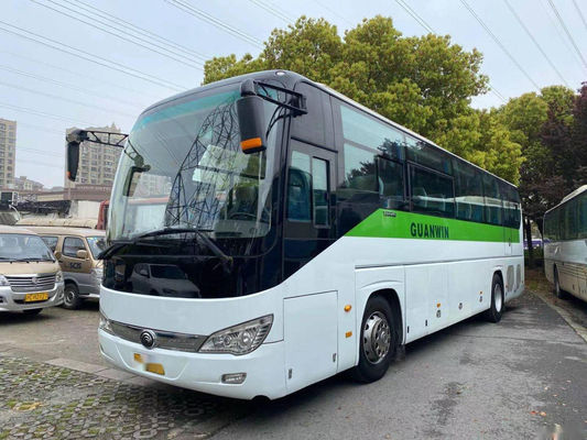 Bus turístico usado chasis posterior del saco hinchable de los asientos del euro V 51 del motor del autobús de ZK6119 Yutong