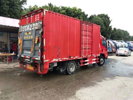 Mano usada de FAW Van Cargo Truck 140HP los 5.2M Big Capacity 4x2 segundo 2018 años