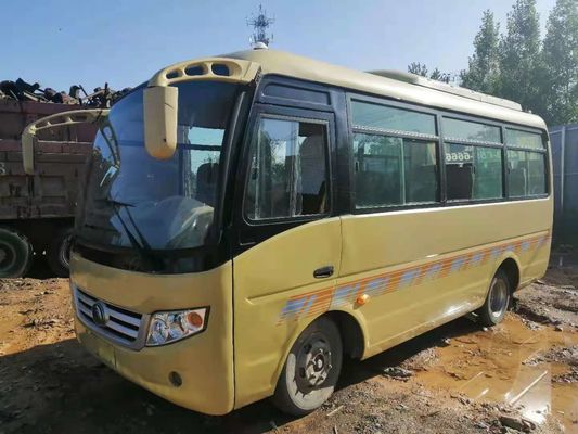 2010 modelo usado asientos ZK6608 de la impulsión de la mano izquierda del modelo ZK6608 del autobús de Yutong del año 19 ningún árbol del accidente 2