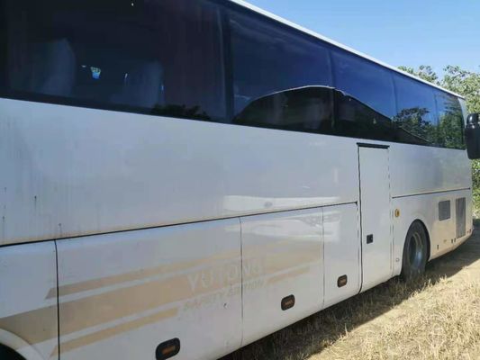 El motor posterior usado de los asientos de la conducción a la derecha 55 de la marca ZK6127 de Yutong del bus turístico utilizó al coche Bus Double Doors