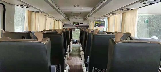 Asientos usados del coche ZK6120 50 de Yutong kilómetro bajo usado año de 2020 del pasajero puertas dobles del autobús