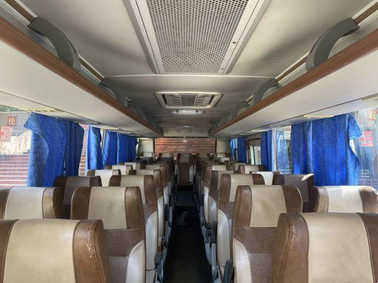 El autobús usado SLK6873 39 de Sunlong asienta 2016 al coche usado de acero posterior Bus de Yuchai del chasis del motor diesel 162kw para África