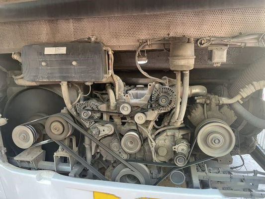 El autobús usado SLK6873 39 de Sunlong asienta 2016 al coche usado de acero posterior Bus de Yuchai del chasis del motor diesel 162kw para África
