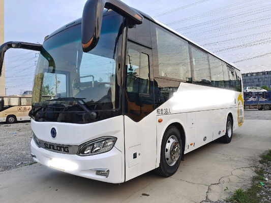 nuevo motor de la parte posterior de Bus Low Kilometer Yuchai del coche Euro6 del chasis 2020 del saco hinchable de la marca SLK6903 de Sunlong del bus turístico 38Seats nuevo