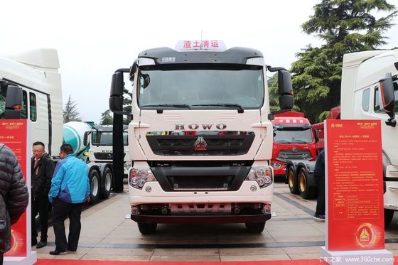 Camión pesado usado de China 8x4 Sinotruk HOWO TX camión volquete de 440 caballos de fuerza