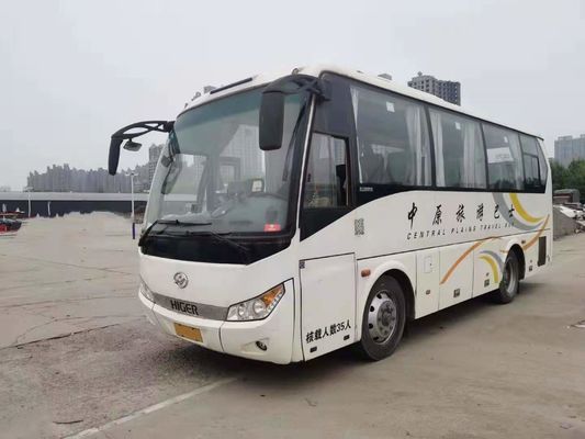 2013 coche usado autobús usado asientos del año 35 KLQ6808 Bus With LHD que dirige los motores diesel
