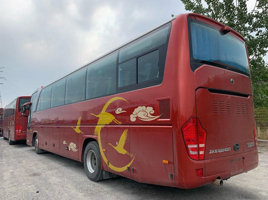 Motor usado 2019 de Yuchai de la parte posterior del chasis 243kw del saco hinchable de la disposición de los asientos 2+2 del autobús ZK6122 50 de Yutong