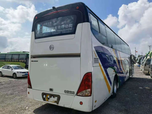 Puertas dobles usadas XML6125 de oro usadas del euro IV del motor 127kw de la parte posterior del bus turístico 55seats Yuchai de Dragon Bus