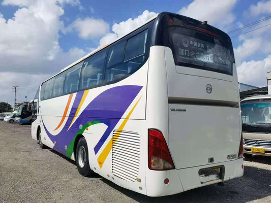Puertas dobles usadas XML6125 de oro usadas del euro IV del motor 127kw de la parte posterior del bus turístico 55seats Yuchai de Dragon Bus
