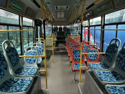 Puertas dobles usadas asientos de oro usadas del chasis del bus turístico del dragón 45 de la marca del autobús de la ciudad del autobús de acero del motor diesel