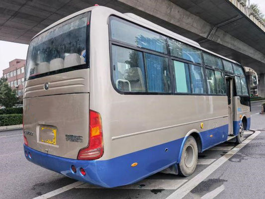 Yutong usado Mini Bus ZK6752D Yuchai Front Engine Good Passenger Coach 30 asientos 103kw
