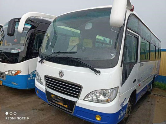 Los asientos usados del autobús 22 de Dongfeng utilizaron el motor 96kw de Mini Bus EQ6660 Weichai las buenas condiciones bajas del kilómetro de 2020 años