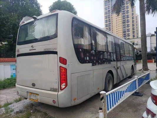 La marca usada 55 de Bus XMQ6110 Kinglong del coche asienta puertas dobles del motor de Yuchai