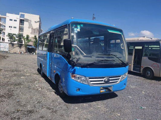 Segundo motor diesel África LHD/RHD de Mini Bus Yutong Brand ZK6609 de la mano