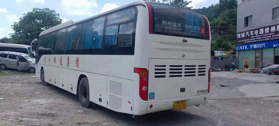 La nueva llegada actual utilizó un autobús usado más alto del motor diesel de los asientos de Bus 53 del coche de KLQ6129TA con el motor de Yuchai