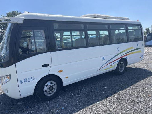 Los asientos usados del autobús 53 entrenan el motor ZK6720D de BusesPlate Spring Suspension 98kw Yuchai
