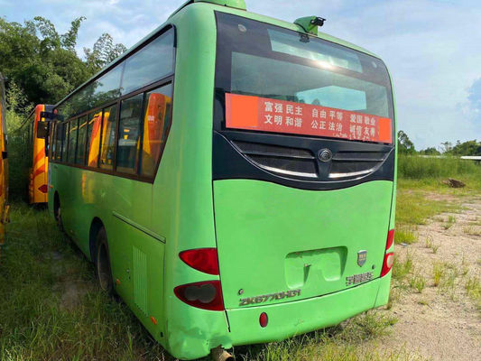 Coche turístico usado asientos de lujo Bus del combustible diesel de Yuchai 140kw de la segunda mano de Yutong ZK6770 20
