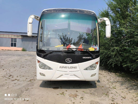 La suspensión XMQ6126 del resorte plano de los asientos de Kinglong 55 utilizó al coche Bus For Sale de Passager de la ciudad de la lanzadera