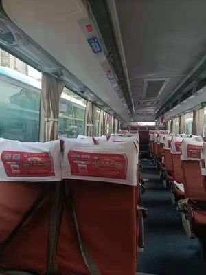 El autobús usado 49 asientos utilizó el autobús ZK6122HQ de Yutong utilizó la impulsión de Bus Left Hand del coche con el aire acondicionado