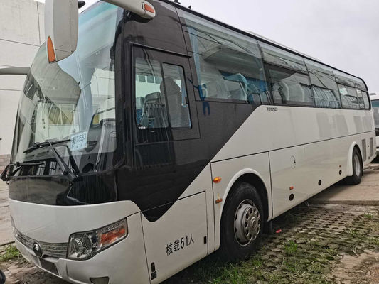 51 asientos 2014 autobús usado Yutong usado año de Second Hand Tourist del coche del motor de la parte posterior del autobús Zk6110