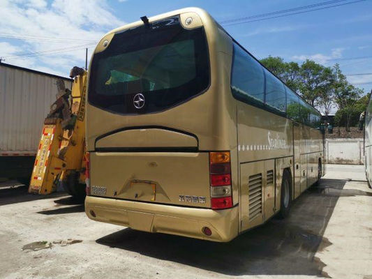 Autobús turístico Motor Weichai trasero Puertas dobles Marca Beifang Autobús turístico usado BJF6120
